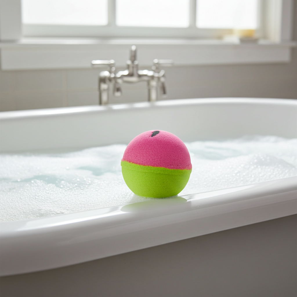 WATERMELON BATH BOMB