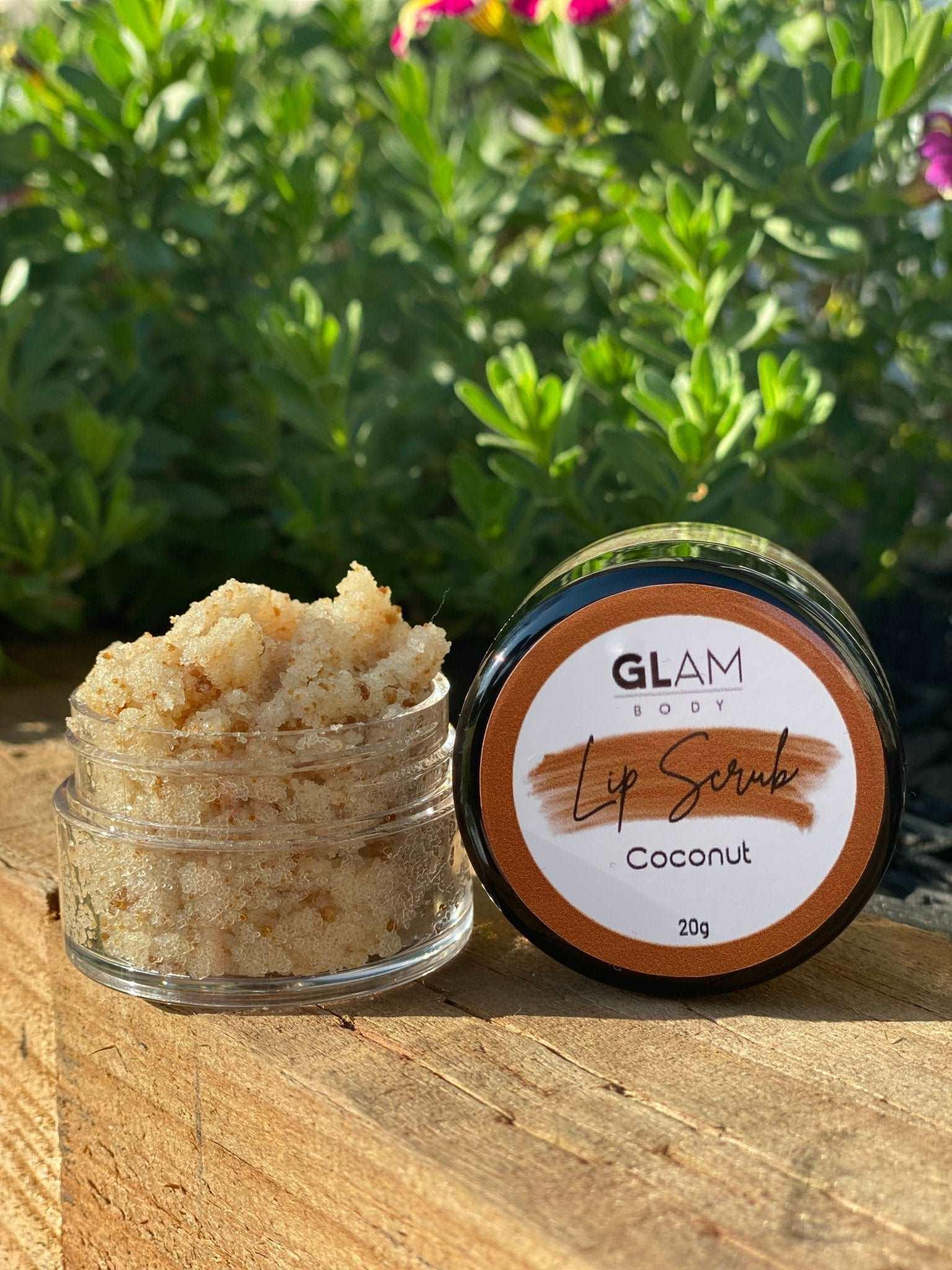 Coconut Lip Scrub - Glam Body