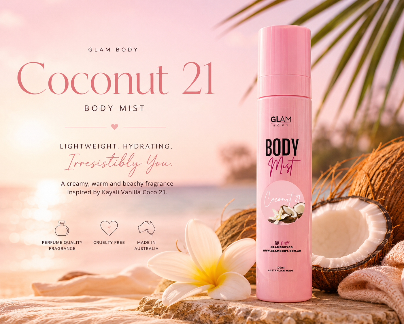 Coconut 21 Body Mist