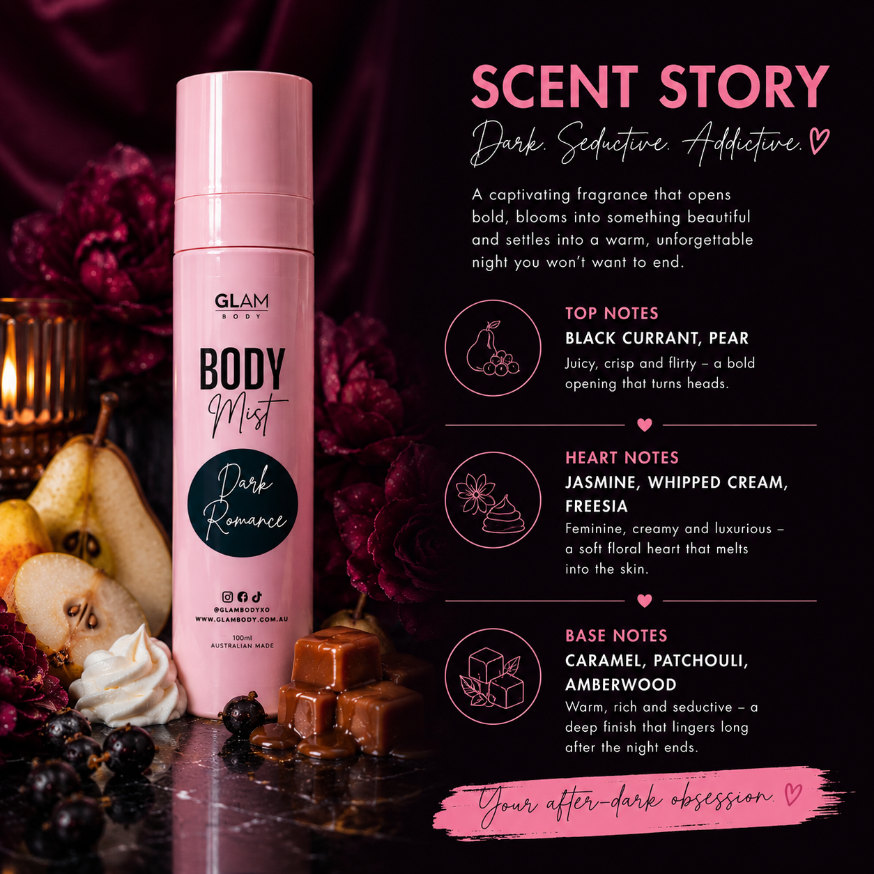 Dark Romance Body Mist