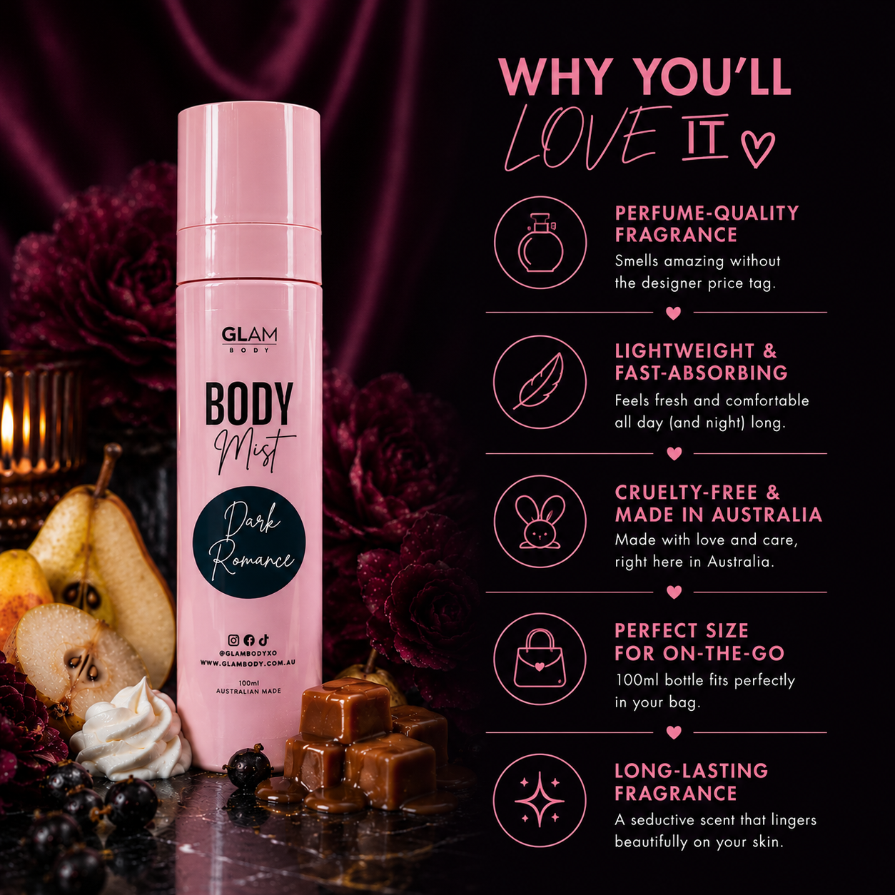 Dark Romance Body Mist