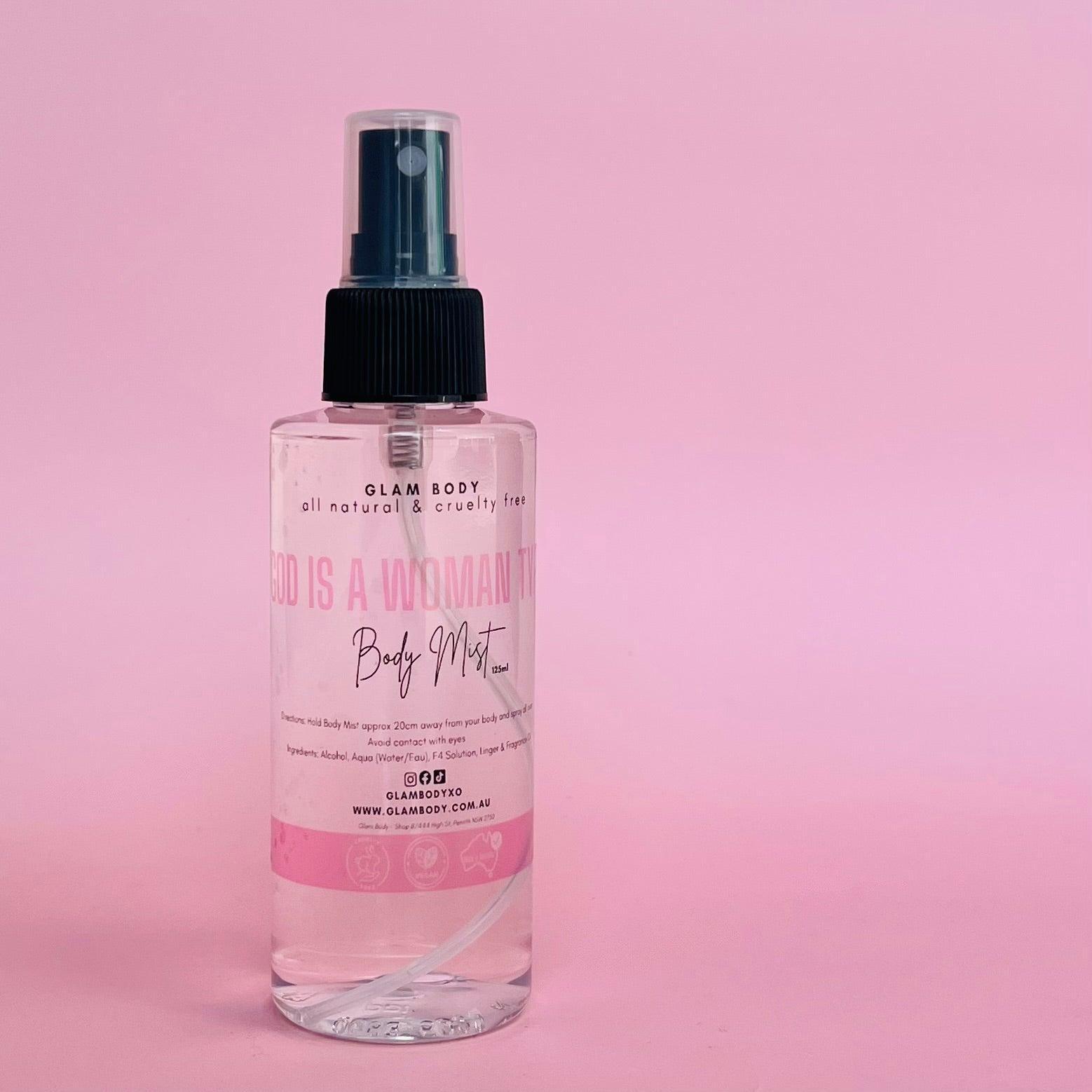 GOD IS A WOMAN TYPE BODY MIST - Glam Body