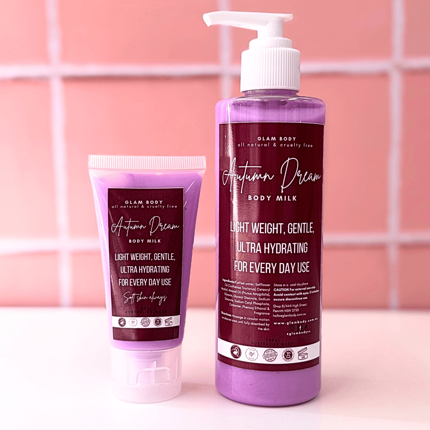 AUTUMN DREAM BODY MILK - Glam Body