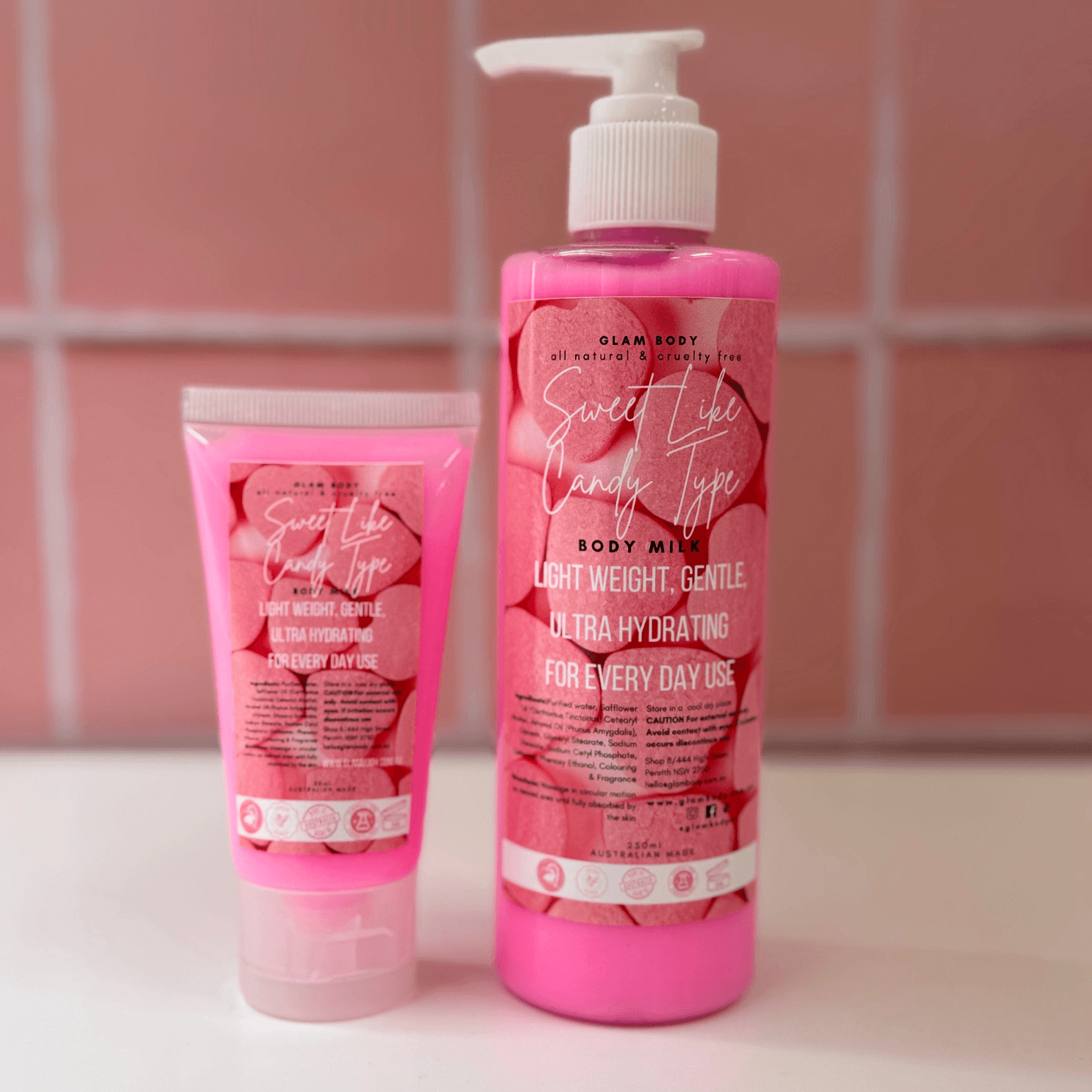 SWEET LIKE CANDY TYPE BODY MILK - Glam Body