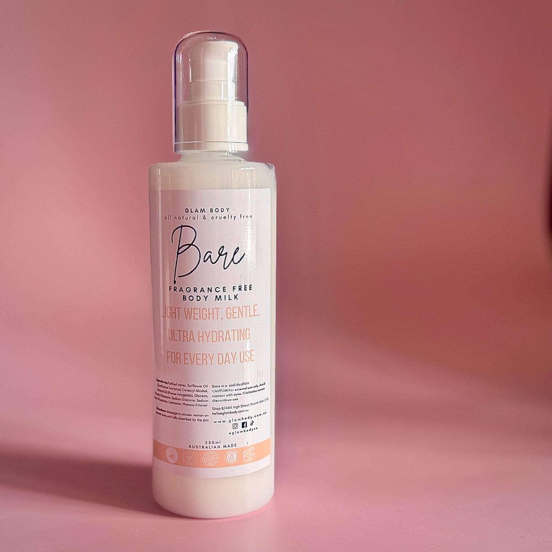 BARE BODY MILK - Glam Body