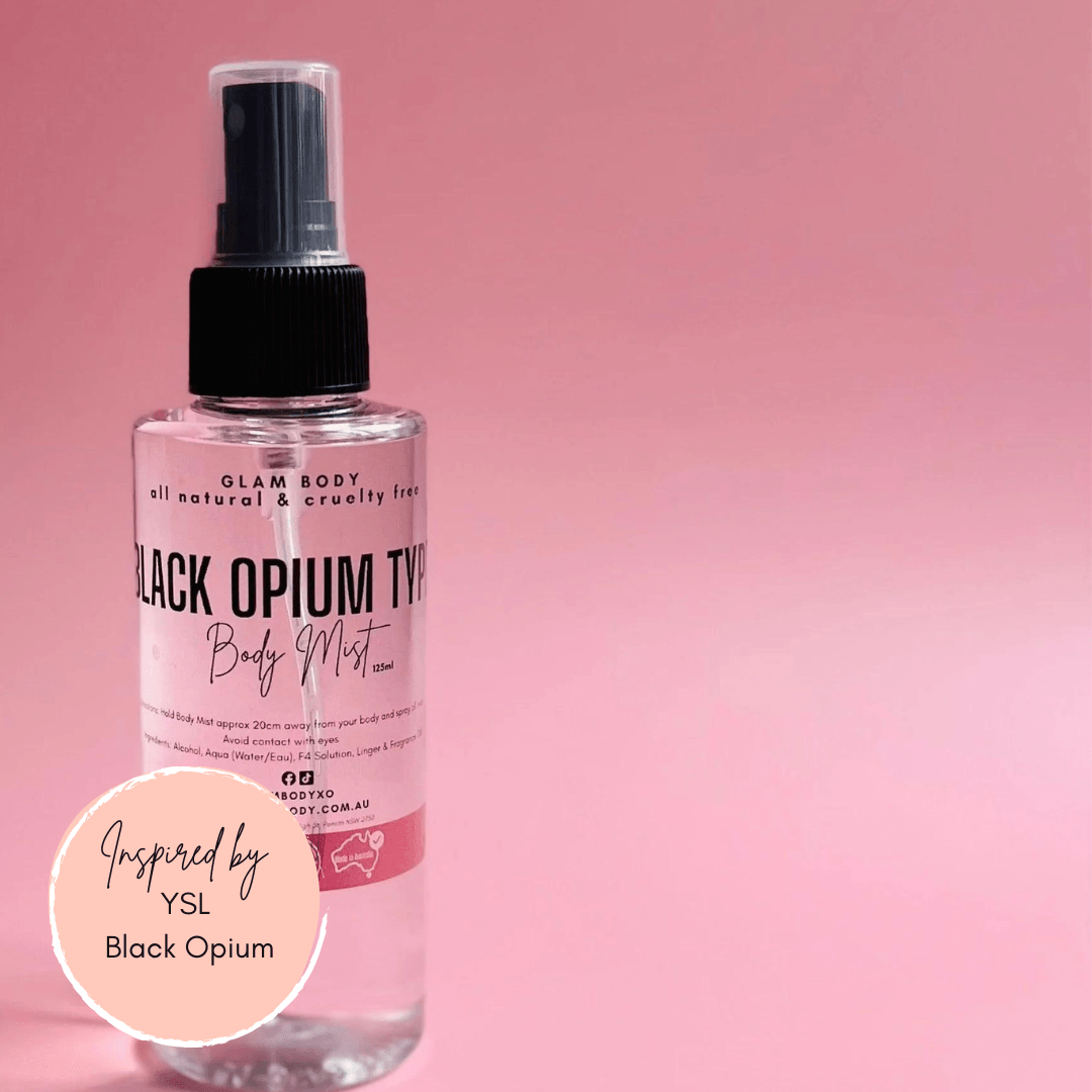 BLACK OPIUM TYPE BODY MIST - Glam Body