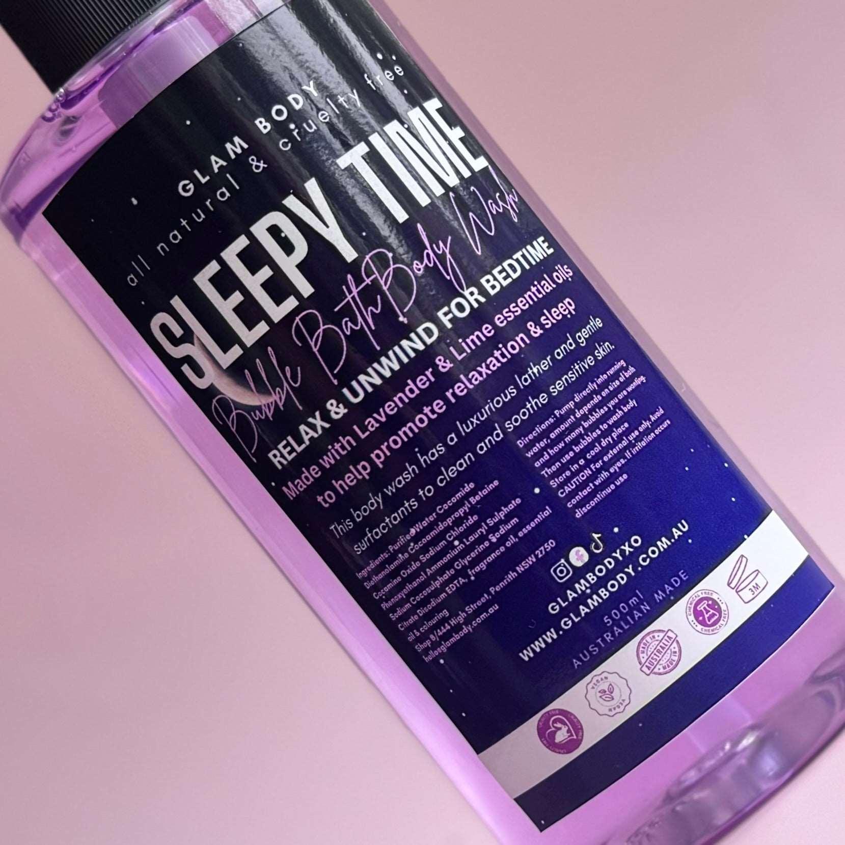 SLEEPYTIME BUBBLE BATH BODY WASH - Glam Body