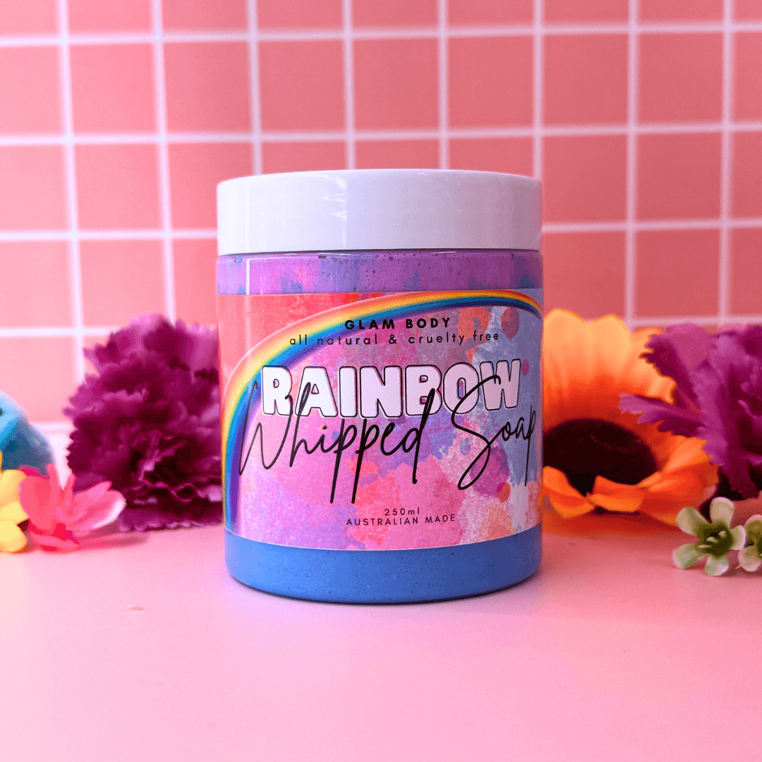 RAINBOW WHIPPED SOAP - Glam Body