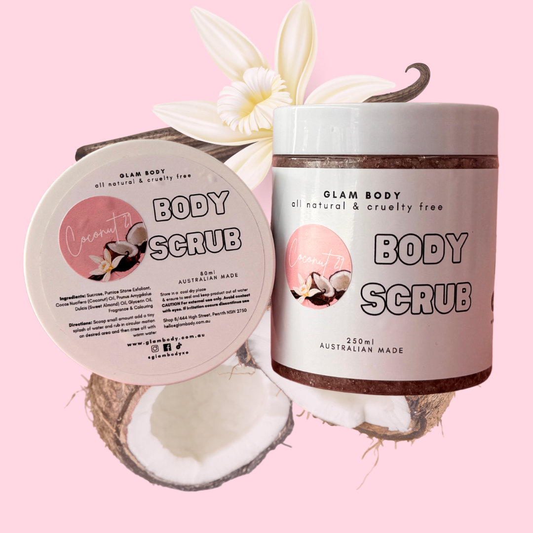 COCONUT 21 BODY SCRUB - Glam Body