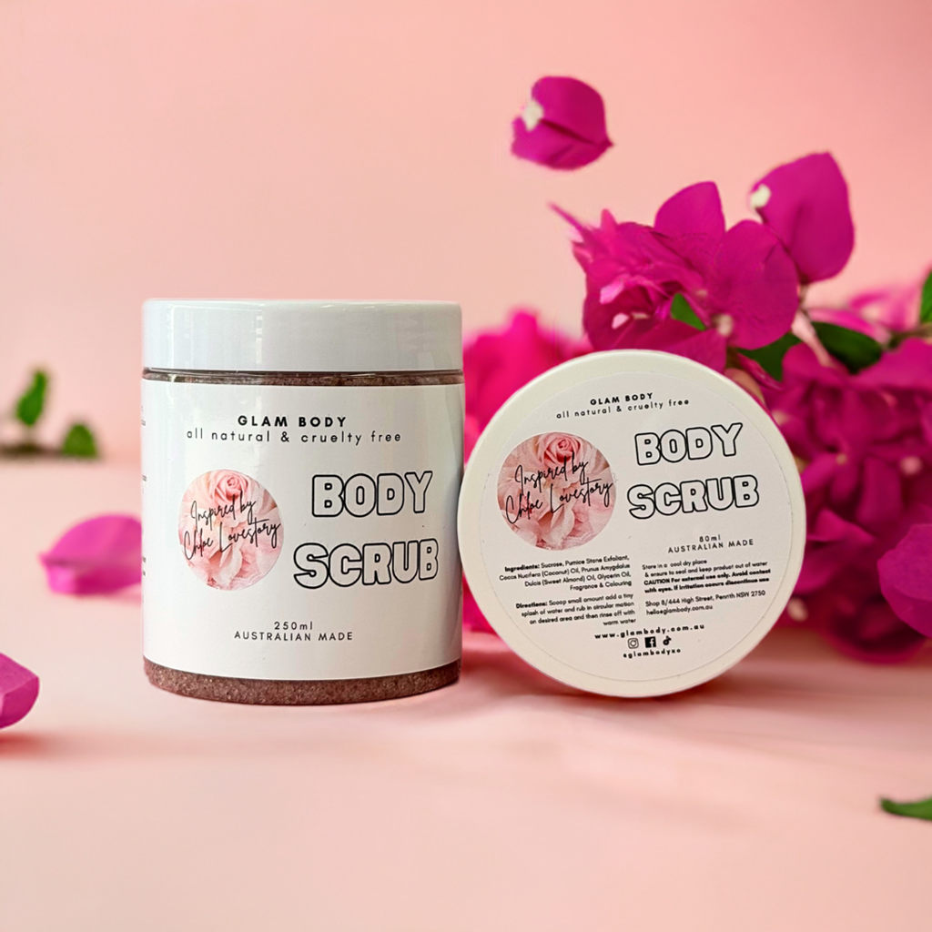 INSPIRED BY CHLOE LOVE STORY BODY SCRUB - Glam Body