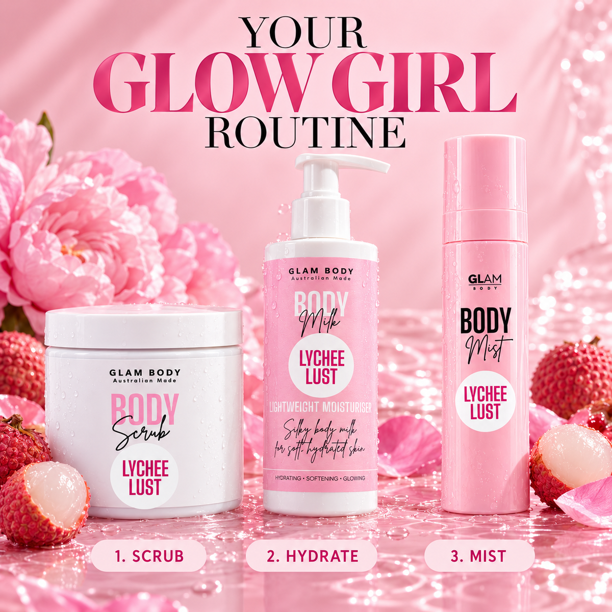Glow Girl Bundle (Body Milk)