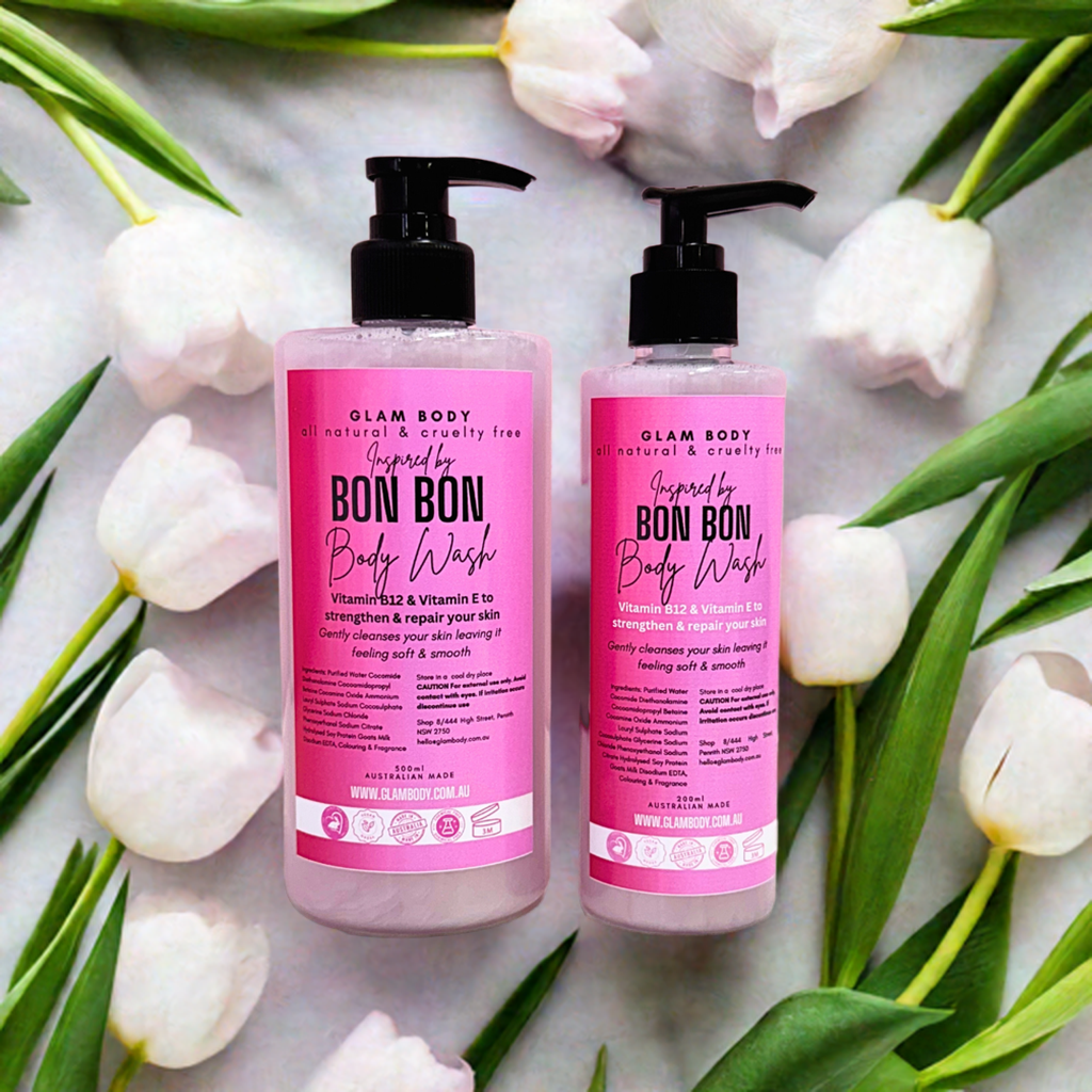 INSPIRED BY BON BON GOATS MILK BODY WASH - Glam Body