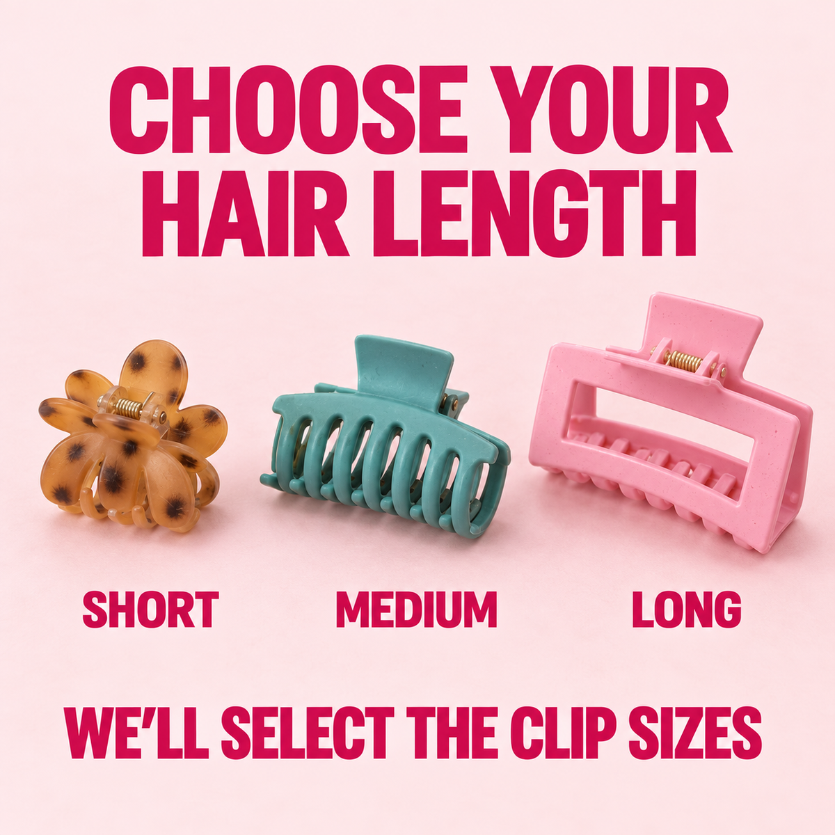 HAIR CLIP MYSTERY PACK – 4 for $20