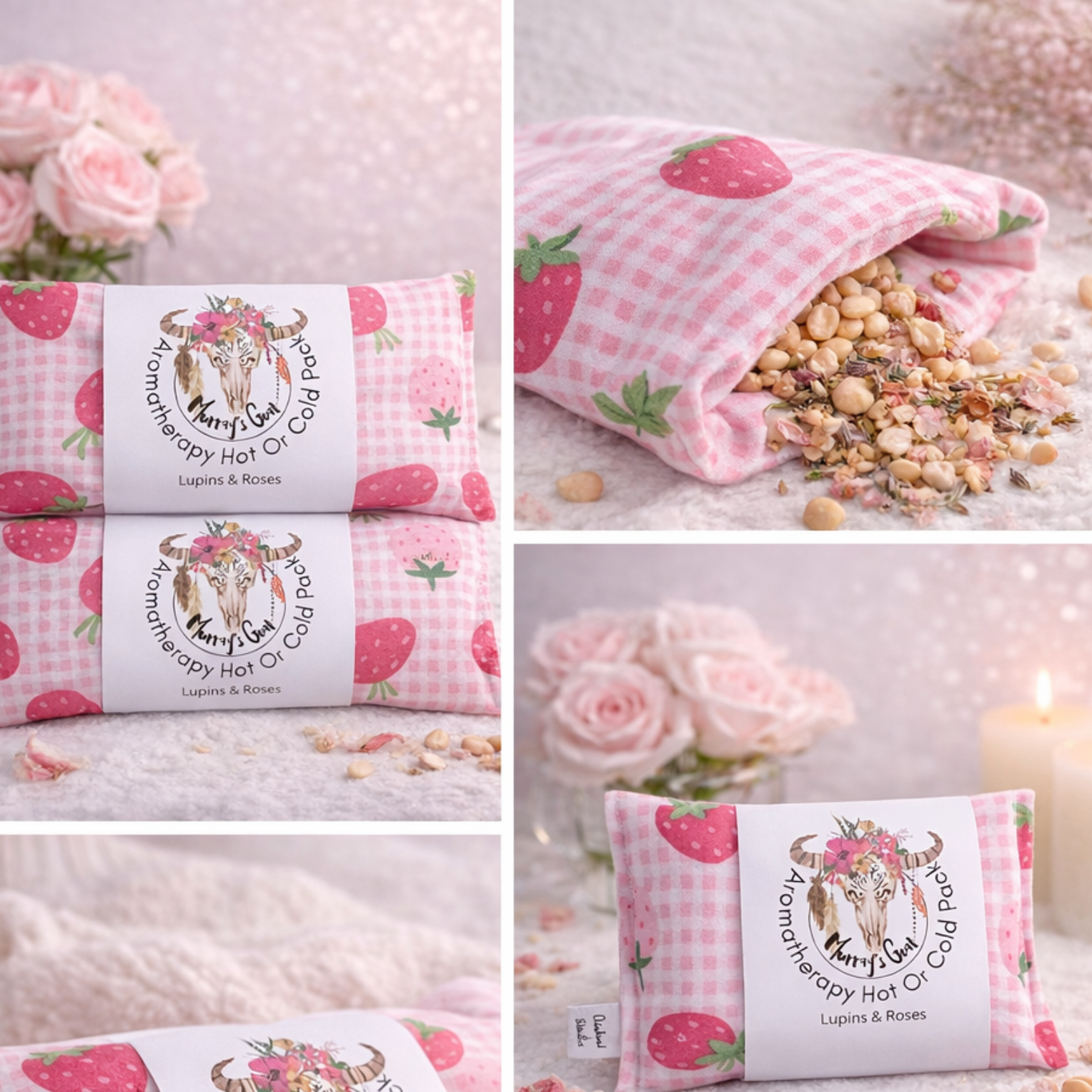 Aromatherapy Heat Pack – Natural Lupin Heat Pack (Made in Australia)