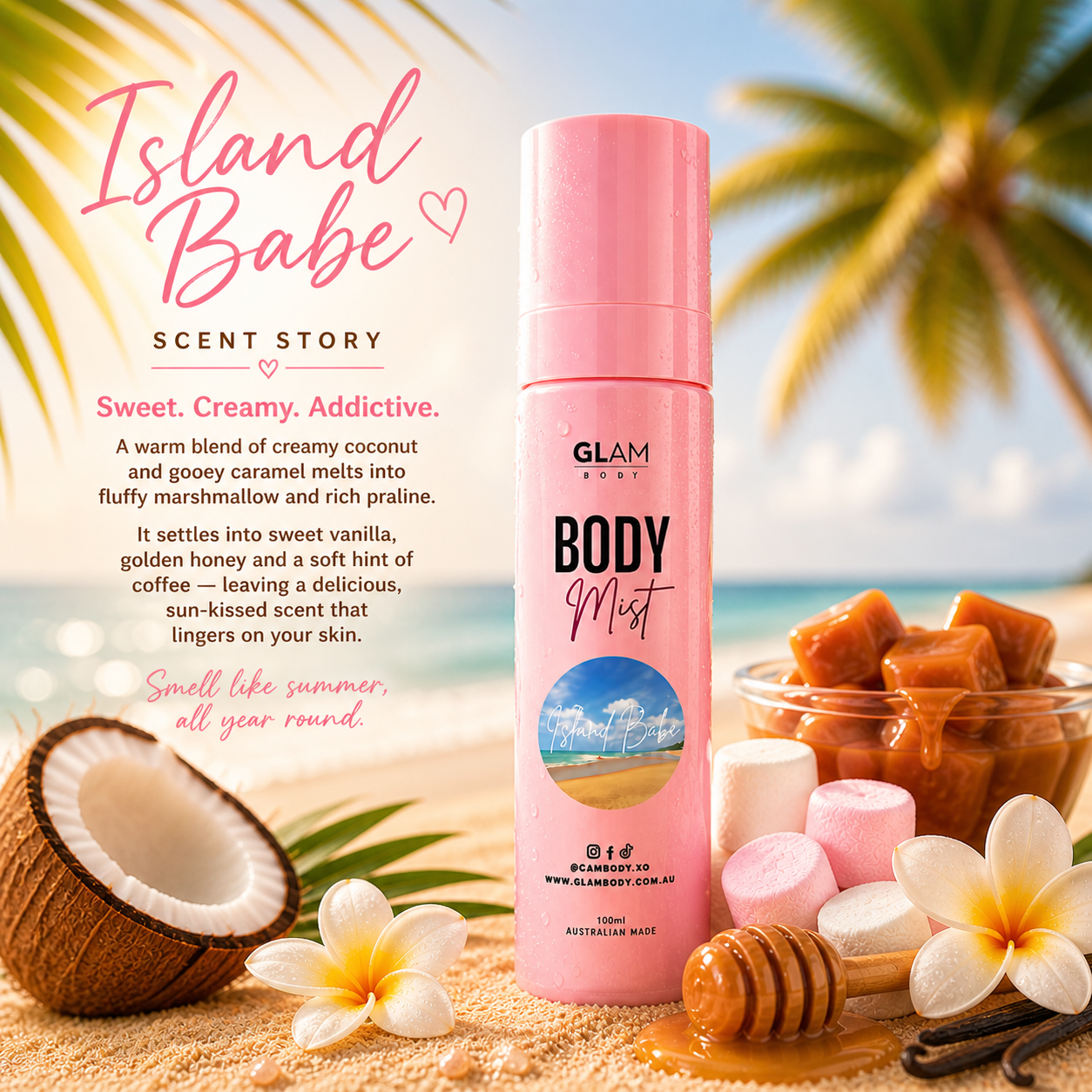 Island Babe Body Mist