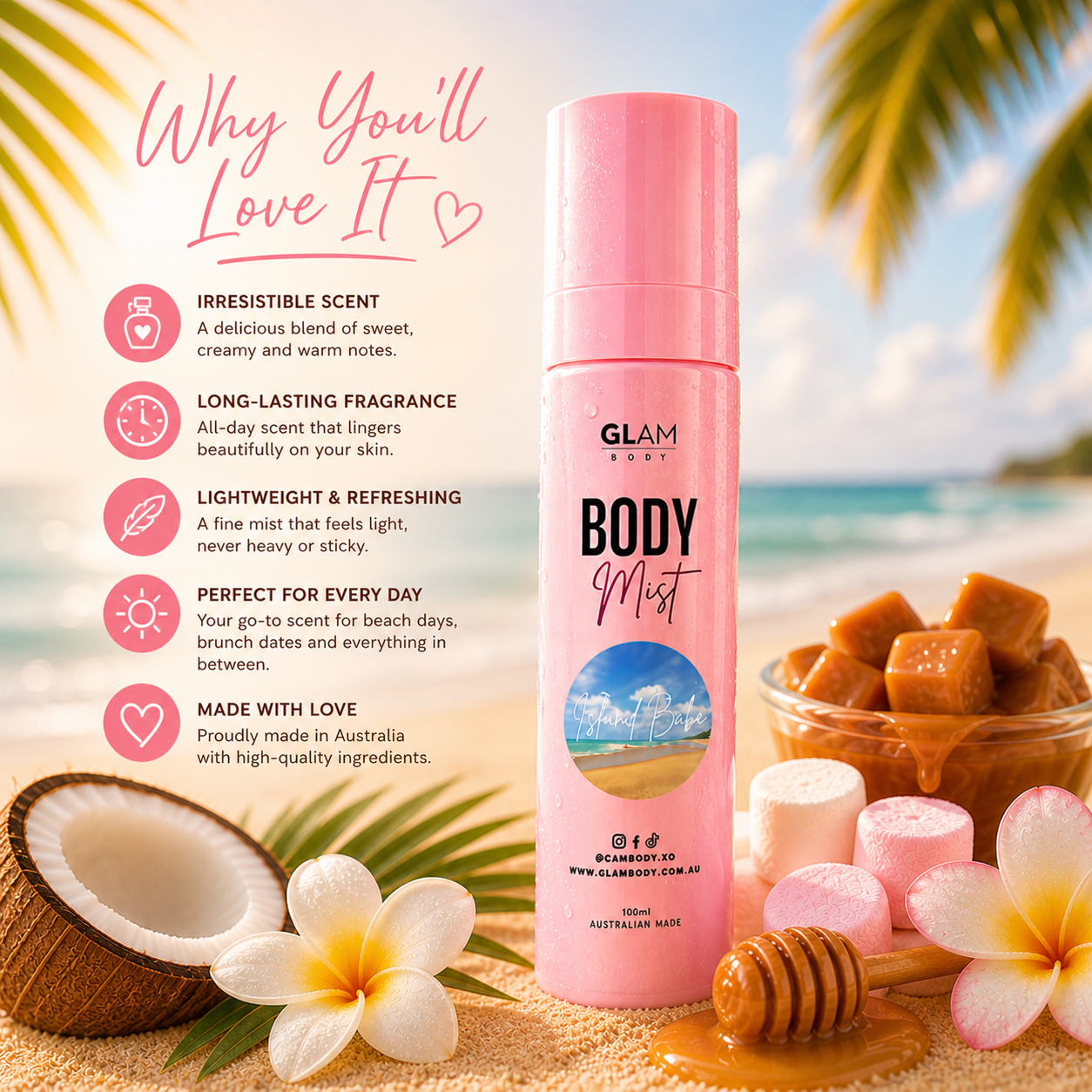 Island Babe Body Mist