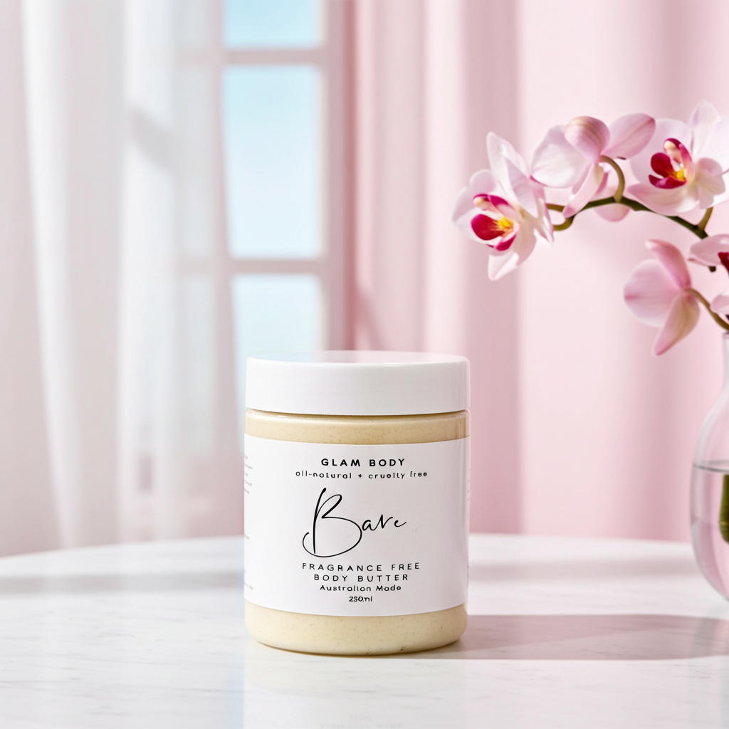 BARE BODY BUTTER – Fragrance Free & Deeply Nourishing