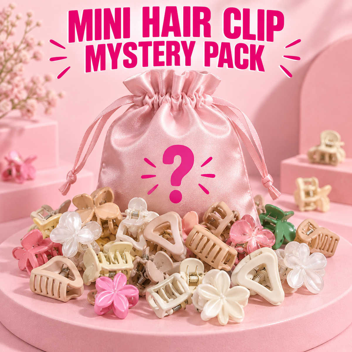 Mini Hair Clip Mystery Pack