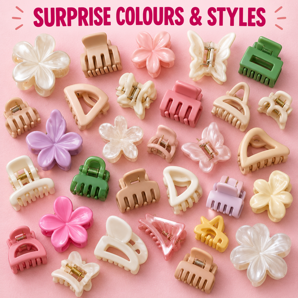 Mini Hair Clip Mystery Pack