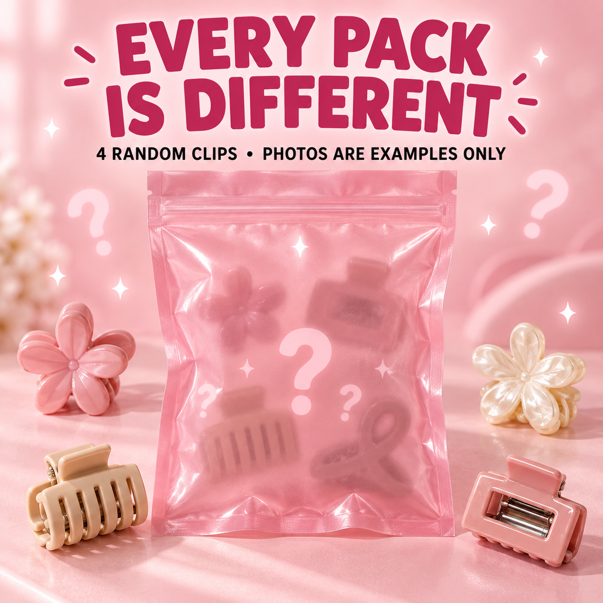 Mini Hair Clip Mystery Pack