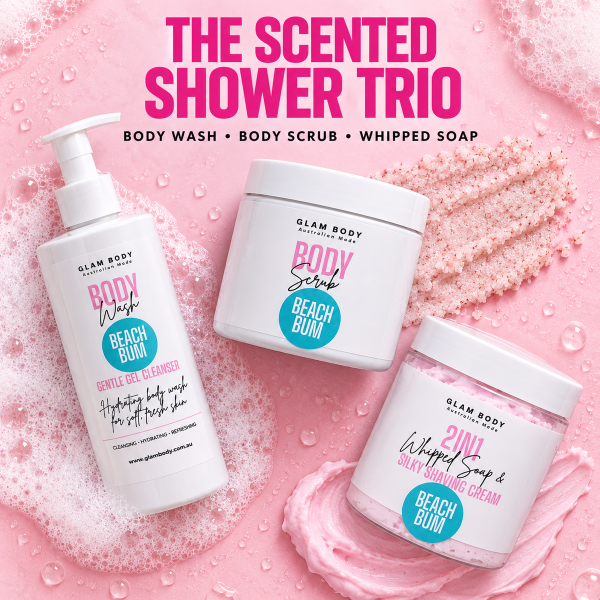 The Scented Shower Trio