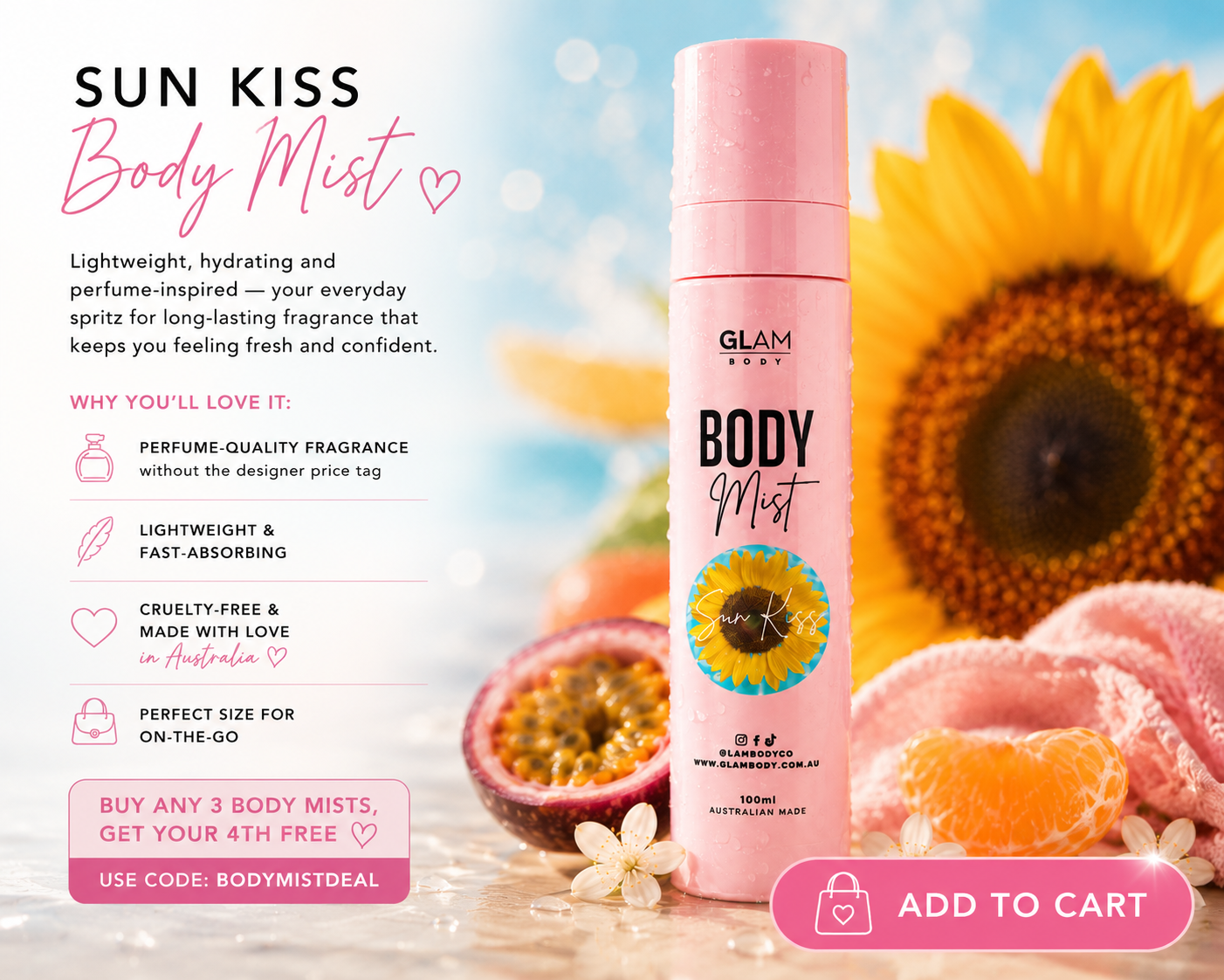 Sun Kiss Body Mist