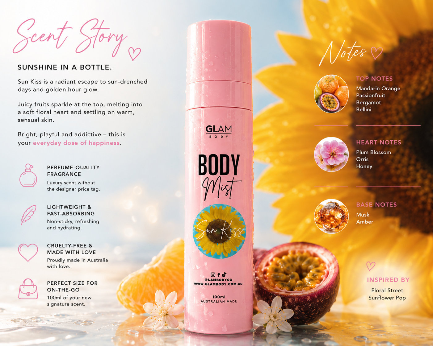 Sun Kiss Body Mist