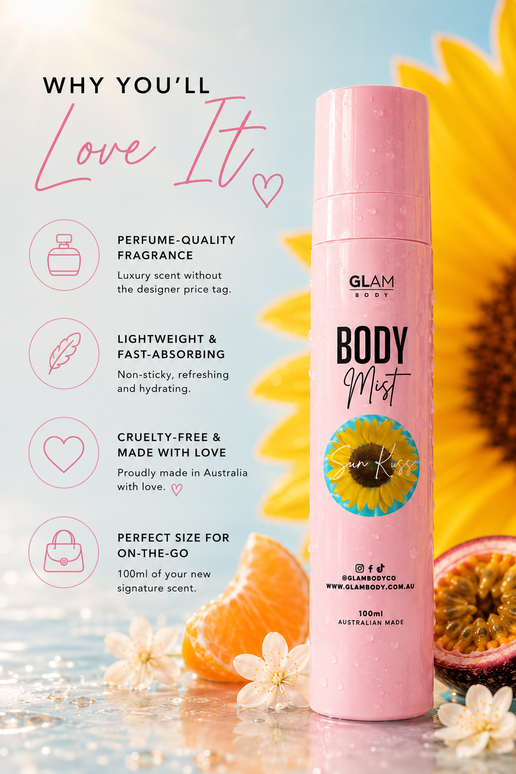 Sun Kiss Body Mist