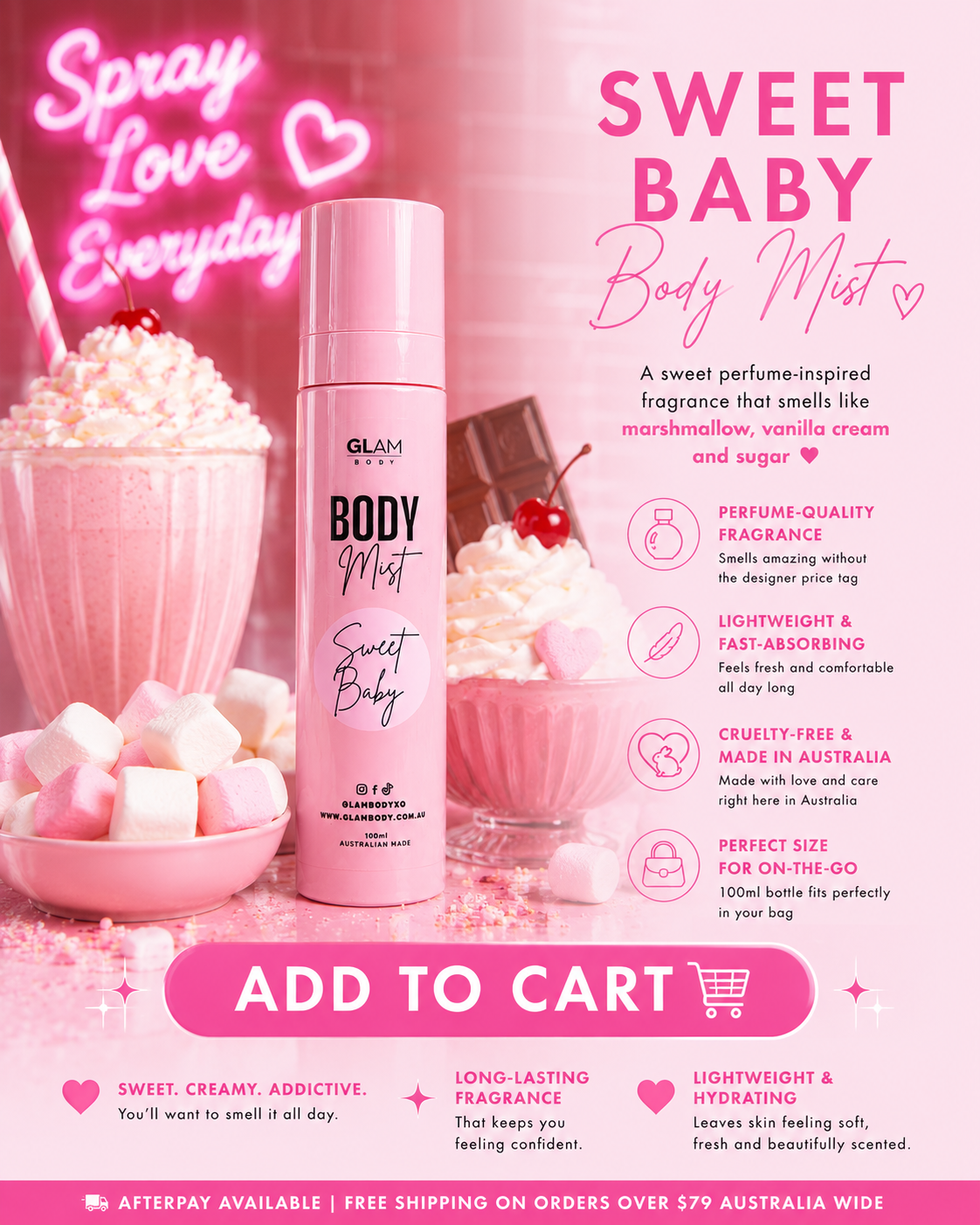 Sweet Baby Body Mist