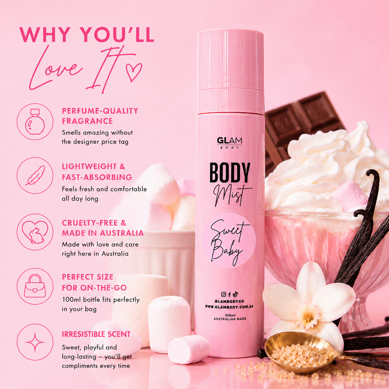 Sweet Baby Body Mist